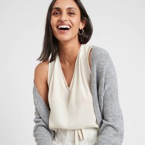 NEW Banana Republic Factory Pleated V-Tank